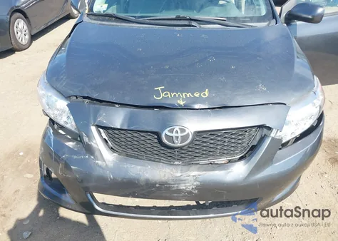 2009 Toyota Corolla Le z USA, uszkodzony, nr VIN 2T1BU40E19C181712